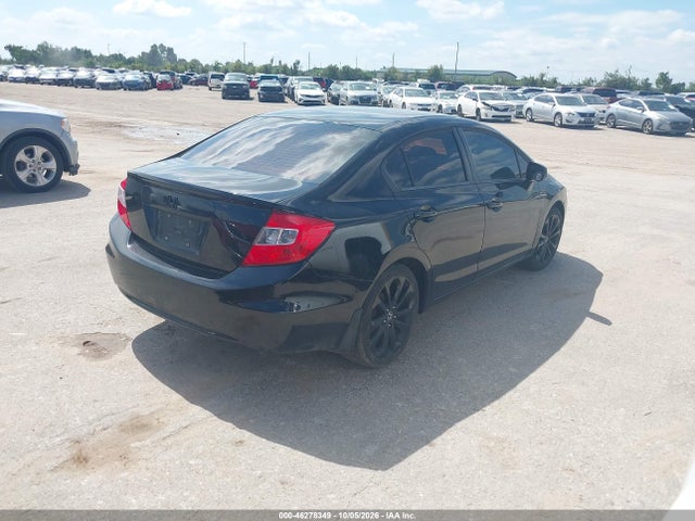 2012 Honda Civic Lx მანქანა იყიდება აუქციონზე, vin: 2HGFB2F58CH566296, აუქციონის ნომერი: 46278349