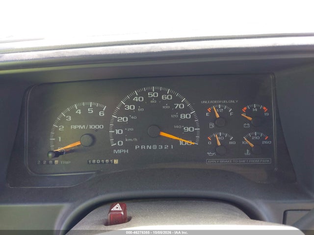 Aukcja sprzedaży 1999 Chevrolet Tahoe, vin: 3GNEK18R9XG165972, numer aukcji: 46278385