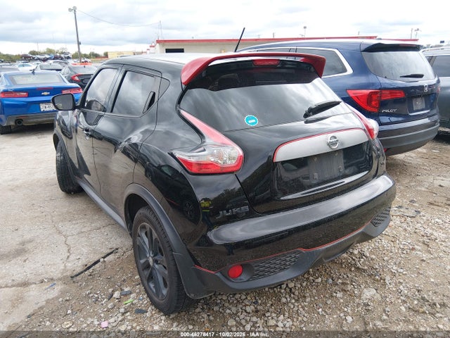 2015 Nissan Juke Sv მანქანა იყიდება აუქციონზე, vin: JN8AF5MR9FT506088, აუქციონის ნომერი: 46278417