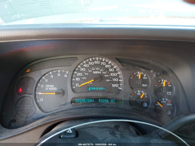 Aukcja sprzedaży 2003 Chevrolet Silverado 1500 Ls, vin: 2GCEK19VX31354721, numer aukcji: 46278770