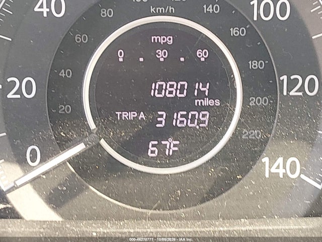 2013 Honda Cr-v Lx მანქანა იყიდება აუქციონზე, vin: 3CZRM3H36DG711824, აუქციონის ნომერი: 46278771