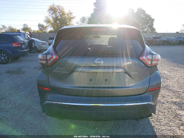 2015 Nissan Murano S მანქანა იყიდება აუქციონზე, vin: 5N1AZ2MH1FN256211, აუქციონის ნომერი: 46278894