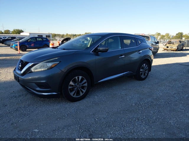 2015 Nissan Murano S მანქანა იყიდება აუქციონზე, vin: 5N1AZ2MH1FN256211, აუქციონის ნომერი: 46278894