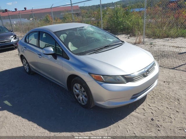2012 Honda Civic Lx მანქანა იყიდება აუქციონზე, vin: 19XFB2F58CE374368, აუქციონის ნომერი: 46278940