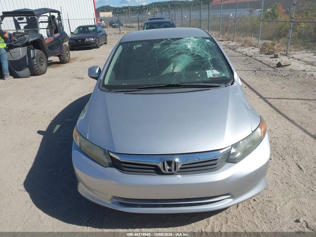 Aukcja sprzedaży 2012 Honda Civic Lx, vin: 19XFB2F58CE374368, numer aukcji: 46278940