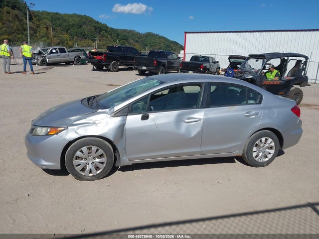 Aukcja sprzedaży 2012 Honda Civic Lx, vin: 19XFB2F58CE374368, numer aukcji: 46278940
