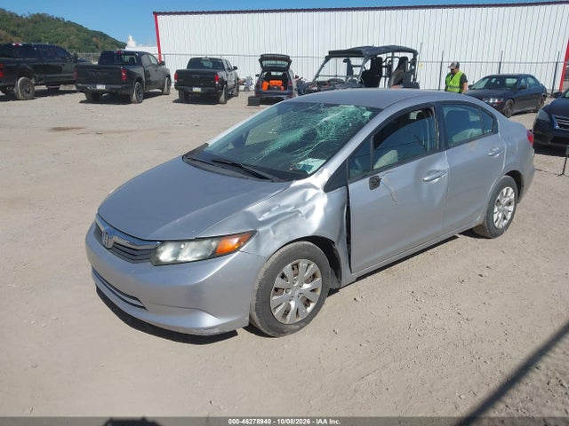 Aukcja sprzedaży 2012 Honda Civic Lx, vin: 19XFB2F58CE374368, numer aukcji: 46278940