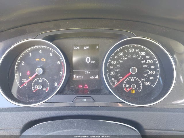 Aukcja sprzedaży 2018 Volkswagen Golf Tsi S/tsi Se, vin: 3VWG17AU9JM283810, numer aukcji: 46278965