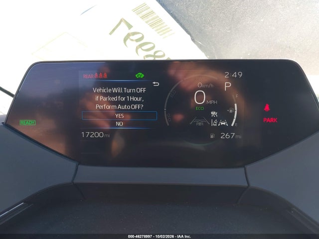 Aukcja sprzedaży 2025 Toyota Prius Xle Awd-e, vin: JTDADABUXS3028629, numer aukcji: 46278997
