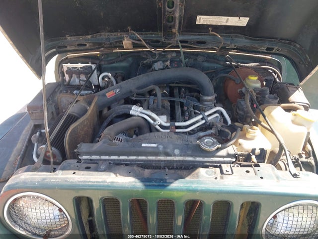 Продаж на аукціоні авто 2001 Jeep Wrangler Sahara, vin: 1J4FA59S21P306709, номер лоту: 46279073
