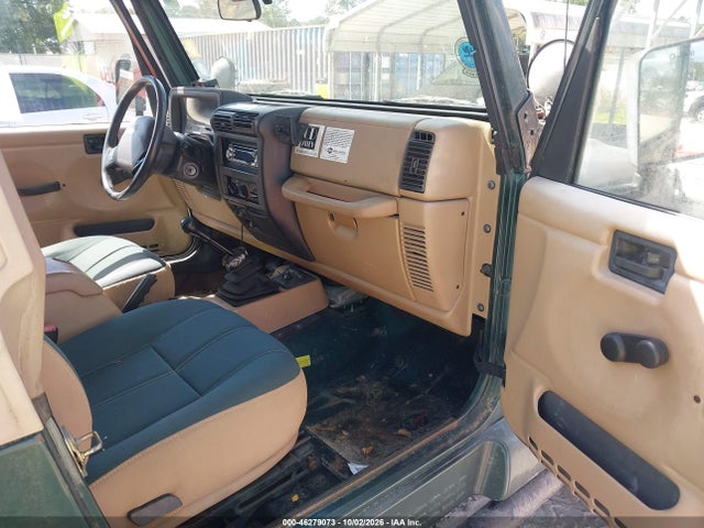 Продаж на аукціоні авто 2001 Jeep Wrangler Sahara, vin: 1J4FA59S21P306709, номер лоту: 46279073