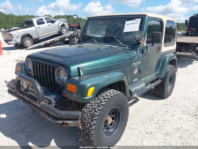 Продаж на аукціоні авто 2001 Jeep Wrangler Sahara, vin: 1J4FA59S21P306709, номер лоту: 46279073