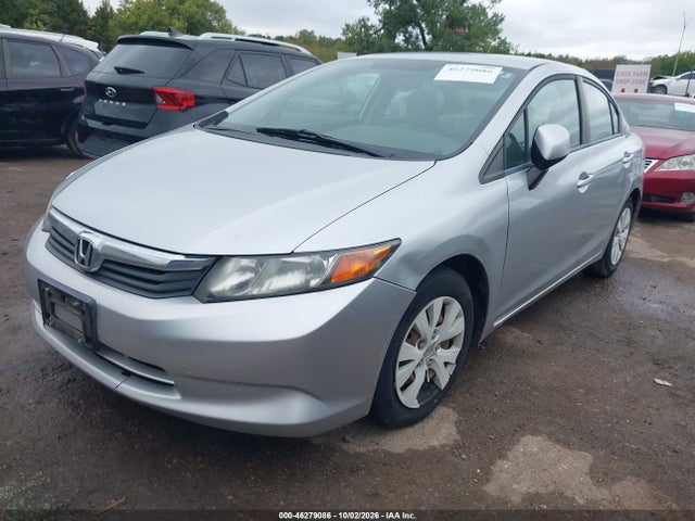 Продаж на аукціоні авто 2012 Honda Civic Lx, vin: 19XFB2F51CE049660, номер лоту: 46279086