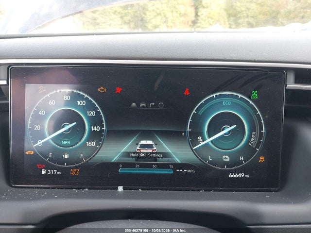 46279105 :رقم المزاد ، KM8JECA12NU047072 vin ، 2022 Hyundai Tucson Hybrid Limited مزاد بيع