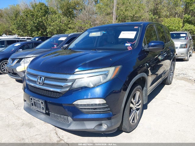 Honda Pilot Ex-l 2017 5FNYF5H52HB029124 Image 2