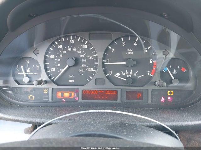 2000 Bmw 328i მანქანა იყიდება აუქციონზე, vin: WBAAM5336YJR55061, აუქციონის ნომერი: 46279464