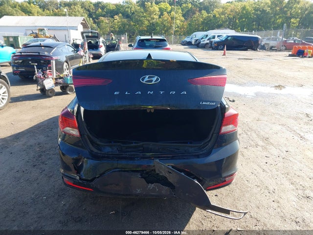Продаж на аукціоні авто 2019 Hyundai Elantra Limited, vin: KMHD84LF7KU788476, номер лоту: 46279466