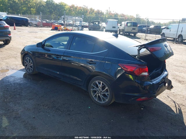 Продаж на аукціоні авто 2019 Hyundai Elantra Limited, vin: KMHD84LF7KU788476, номер лоту: 46279466