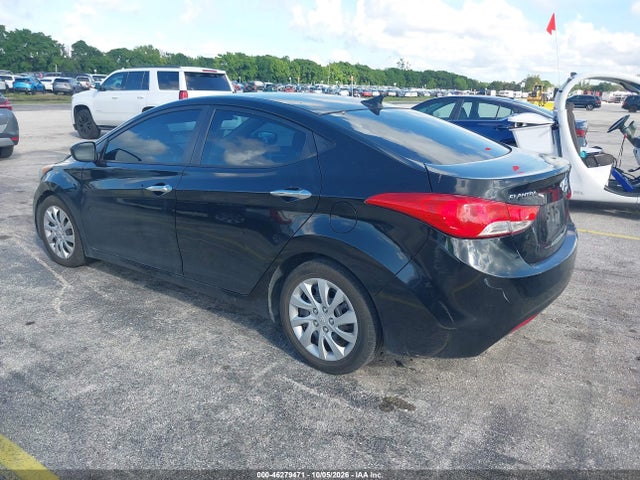 Продаж на аукціоні авто 2013 Hyundai Elantra Gls, vin: 5NPDH4AE8DH167288, номер лоту: 46279471