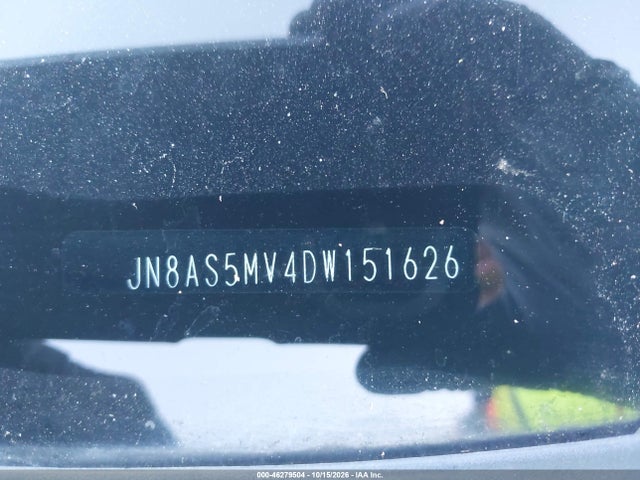 Aukcja sprzedaży 2013 Nissan Rogue S, vin: JN8AS5MV4DW151626, numer aukcji: 46279504