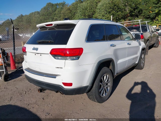 2014 Jeep Grand Cherokee Limited მანქანა იყიდება აუქციონზე, vin: 1C4RJFBG5EC237915, აუქციონის ნომერი: 46279512