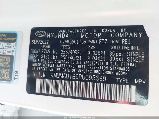 Genesis Gv70 2.5t Awd 2023 KMUMADTB9PU095399 Image 9