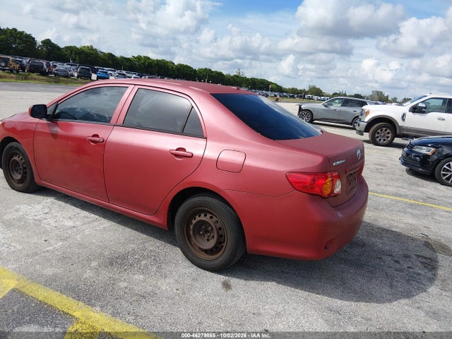 2009 Toyota Corolla Le მანქანა იყიდება აუქციონზე, vin: JTDBL40E399074248, აუქციონის ნომერი: 46279865