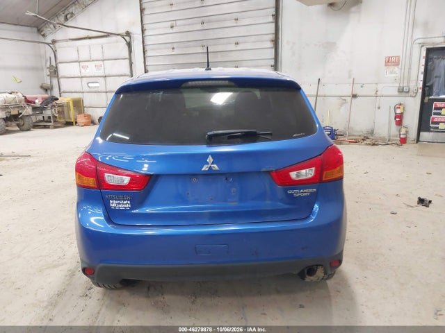 2015 Mitsubishi Outlander Sport Es მანქანა იყიდება აუქციონზე, vin: 4A4AR3AU8FE052719, აუქციონის ნომერი: 46279878