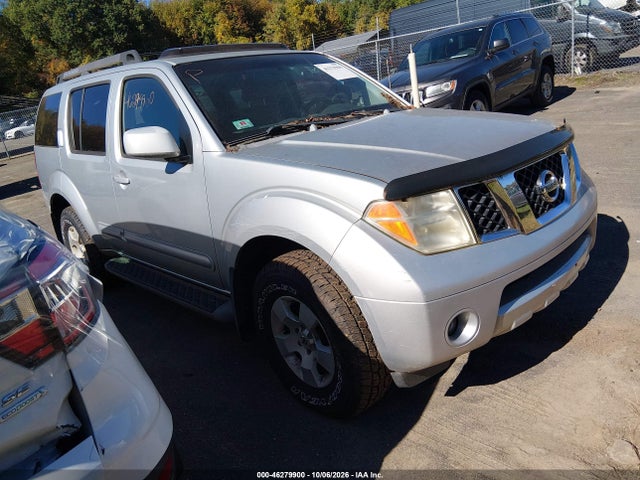 2007 Nissan Pathfinder Se მანქანა იყიდება აუქციონზე, vin: 5N1AR18WX7C642156, აუქციონის ნომერი: 46279900