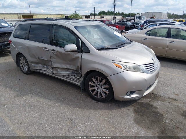 46279923 :رقم المزاد ، 5TDYZ3DC8HS834945 vin ، 2017 Toyota Sienna Limited Premium 7 Passenger مزاد بيع