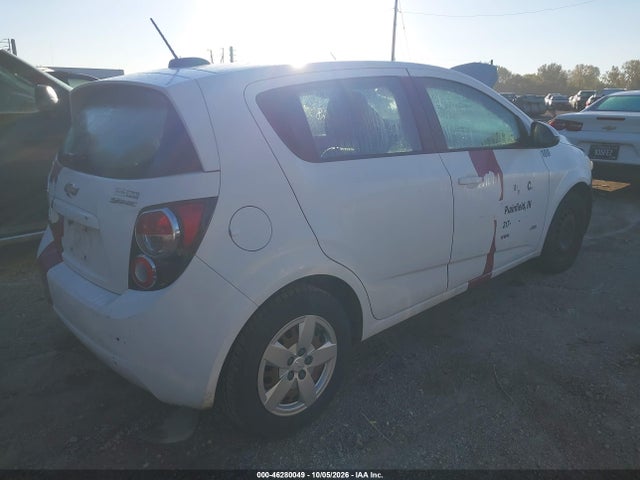 Aukcja sprzedaży 2016 Chevrolet Sonic Ls Auto, vin: 1G1JA6SH2G4153353, numer aukcji: 46280049