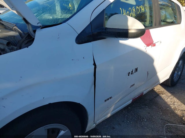 Aukcja sprzedaży 2016 Chevrolet Sonic Ls Auto, vin: 1G1JA6SH2G4153353, numer aukcji: 46280049