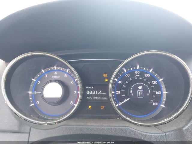 Aukcja sprzedaży 2012 Hyundai Sonata Se, vin: 5NPEC4AC1CH477444, numer aukcji: 46280157