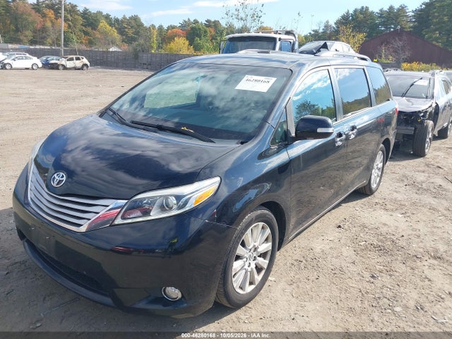 46280168 :رقم المزاد ، 5TDDK3DCXFS122579 vin ، 2015 Toyota Sienna Limited 7 Passenger مزاد بيع