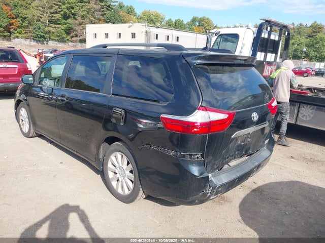 46280168 :رقم المزاد ، 5TDDK3DCXFS122579 vin ، 2015 Toyota Sienna Limited 7 Passenger مزاد بيع