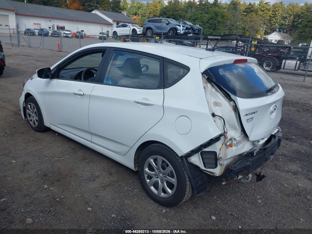2012 Hyundai Accent Gs მანქანა იყიდება აუქციონზე, vin: KMHCT5AE6CU015557, აუქციონის ნომერი: 46280213