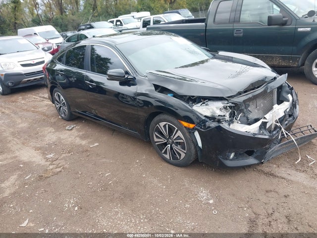46280301 :رقم المزاد ، 19XFC1F34HE016200 vin ، 2017 Honda Civic Ex-t مزاد بيع
