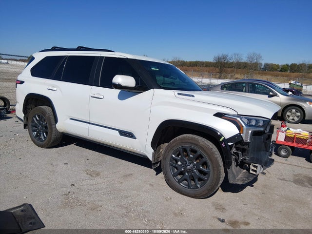 46280390 :رقم المزاد ، 7SVAAABA5SX054309 vin ، 2025 Toyota Sequoia Platinum مزاد بيع