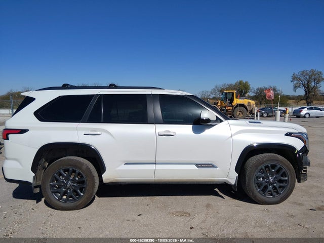 Продаж на аукціоні авто 2025 Toyota Sequoia Platinum, vin: 7SVAAABA5SX054309, номер лоту: 46280390