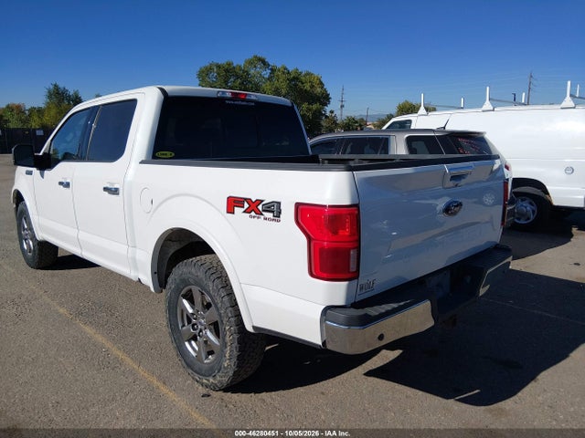 2020 Ford F-150 Lariat მანქანა იყიდება აუქციონზე, vin: 1FTEW1E51LKE27906, აუქციონის ნომერი: 46280451