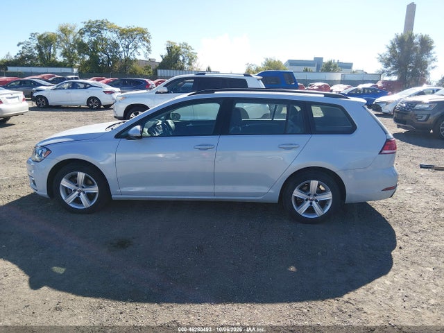 2018 Volkswagen Golf Sportwagen Tsi S/tsi Se მანქანა იყიდება აუქციონზე, vin: 3VWD17AU5JM768464, აუქციონის ნომერი: 46280493