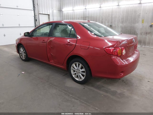 46280533 :رقم المزاد ، 1NXBU40E49Z119400 vin ، 2009 Toyota Corolla Xle مزاد بيع