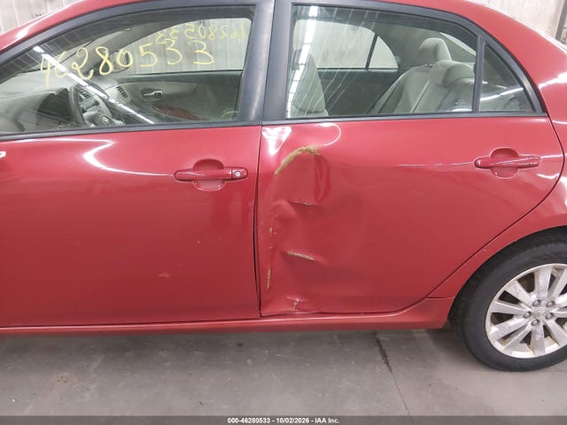 46280533 :رقم المزاد ، 1NXBU40E49Z119400 vin ، 2009 Toyota Corolla Xle مزاد بيع