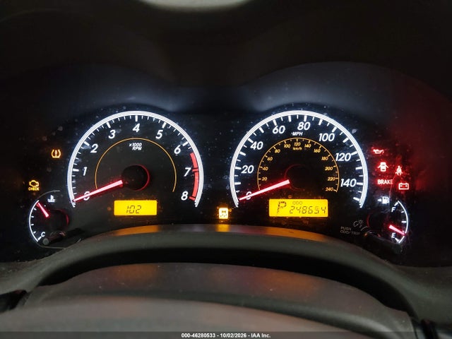 46280533 :رقم المزاد ، 1NXBU40E49Z119400 vin ، 2009 Toyota Corolla Xle مزاد بيع