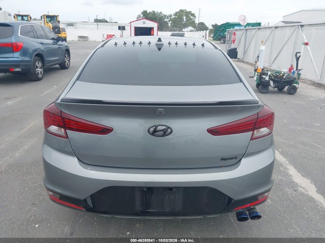 46280541 :رقم المزاد ، KMHD04LB4KU812558 vin ، 2019 Hyundai Elantra Sport مزاد بيع