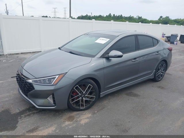 46280541 :رقم المزاد ، KMHD04LB4KU812558 vin ، 2019 Hyundai Elantra Sport مزاد بيع