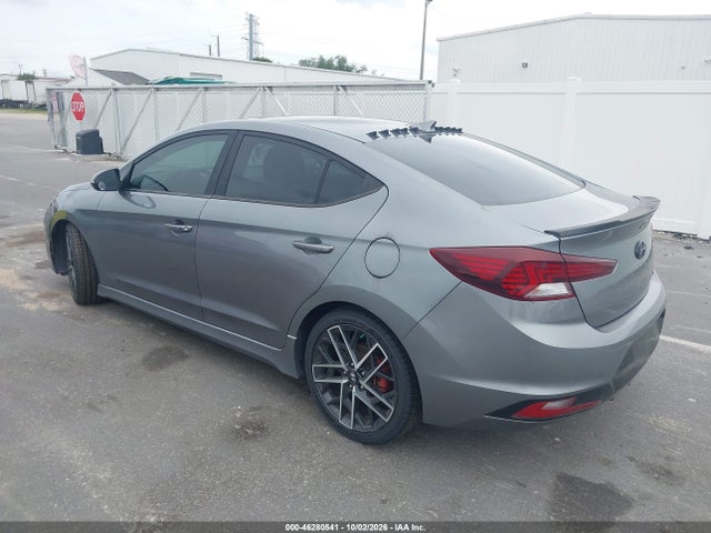 46280541 :رقم المزاد ، KMHD04LB4KU812558 vin ، 2019 Hyundai Elantra Sport مزاد بيع