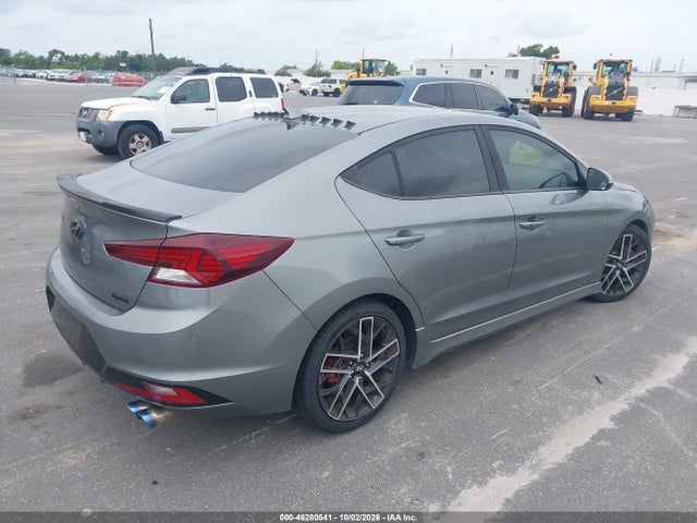 46280541 :رقم المزاد ، KMHD04LB4KU812558 vin ، 2019 Hyundai Elantra Sport مزاد بيع