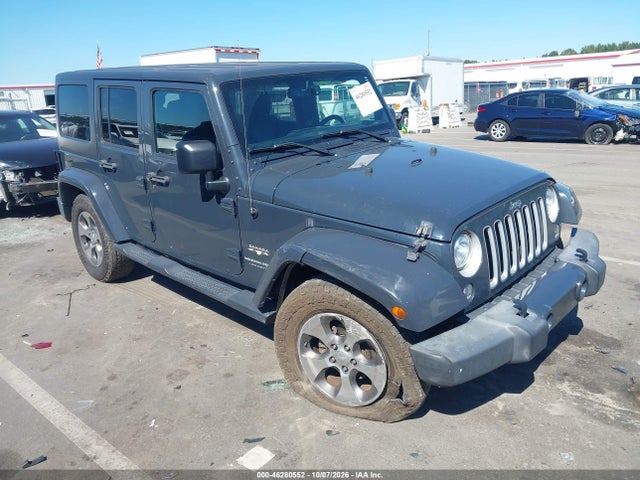 Продаж на аукціоні авто 2018 Jeep Wrangler Jk Unlimited Sahara 4x4, vin: 1C4BJWEG2JL851294, номер лоту: 46280552