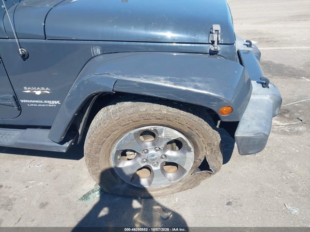Продаж на аукціоні авто 2018 Jeep Wrangler Jk Unlimited Sahara 4x4, vin: 1C4BJWEG2JL851294, номер лоту: 46280552